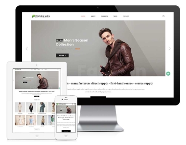 广州服饰外贸企业网站建设